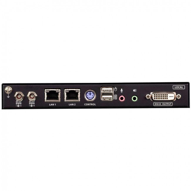 Удлинитель, KVM+DVI, управление по IP, Rackmount/Desktop, 10/100 Base-T, с KVM-шнурами PS2 1х1.2м.;USB 1x1.2м., TCP/IP, (Virtual Media;WIN98SE/ME/2000/XP/FREE-BSD/LINUX 7.0 или выше;1600x1200 60Hz;) ATEN CN9600 Удлинитель, KVM+DVI, управление по IP, Rackmount/Desktop, 10/100 Base-T, с KVM-шнурами PS2 1х1.2м.;USB 1x1.2м., TCP/IP, (Virtual Media;WIN98SE/ME/2000/XP/FREE-BSD/LINUX 7.0 или выше;1600x1200 60Hz;) ATEN CN9600