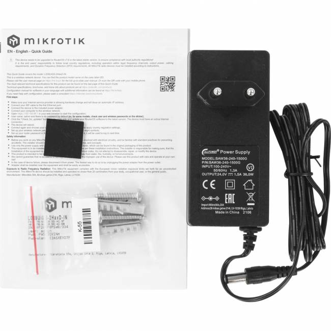 Точка доступа MikroTik L009UIGS-2HAXD-IN — для бизнеса и офиса Точка доступа MikroTik L009UIGS-2HAXD-IN — для бизнеса и офиса