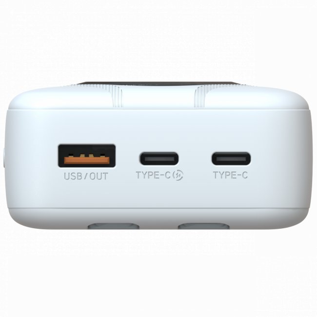 Портативный аккумулятор TOLT Lit KP226 White, 20000mAh, 22,5W, fast charging and PD, white, CCC TÖLT KP226 White — для бизнеса и офиса Портативный аккумулятор TOLT Lit KP226 White, 20000mAh, 22,5W, fast charging and PD, white, CCC TÖLT KP226 White — для бизнеса и офиса