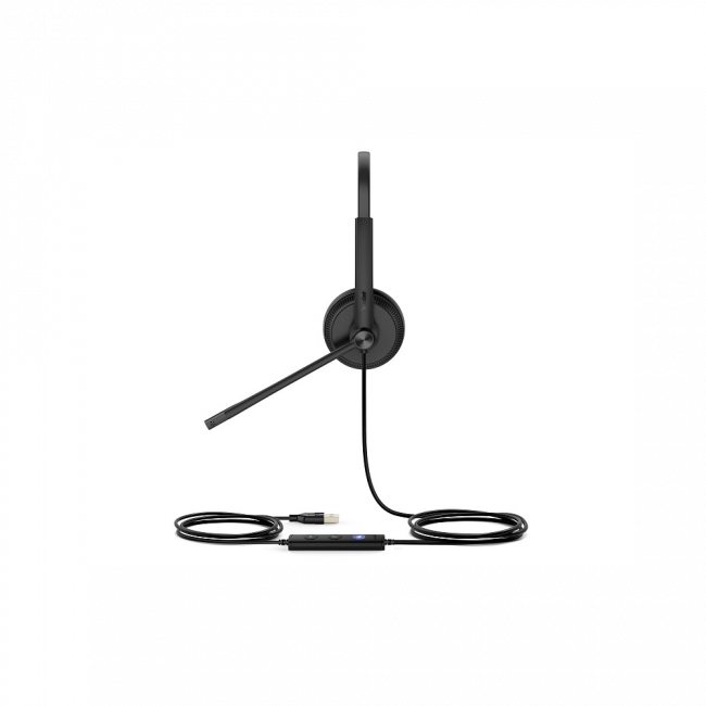 Гарнитура проводная Yealink UH34 SE Dual UC — для бизнеса и офиса