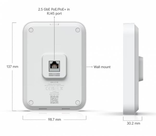 Точка доступа Ubiquiti U7-IW — для бизнеса и офиса