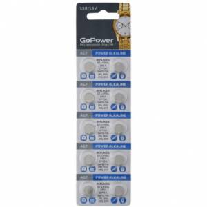 Э\п GoPower AG7 LR926 395 Alkaline 1.5V BL10