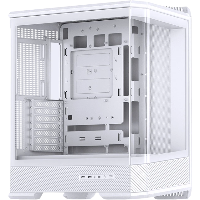 Корпус без блока питания JONSBO D400 White — для бизнеса и офиса