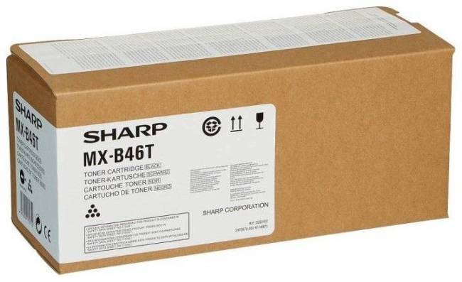 Тонер-картридж Sharp для MXB467PEU/ MXB467FEU, 25К (O)MXB46T — для бизнеса и офиса