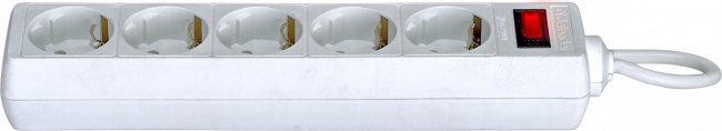 Сетевой фильтр Defender ES 1.8 1,8 м, белый, 5 розеток Defender ES 1.8 (1.8 м, 5 розеток)