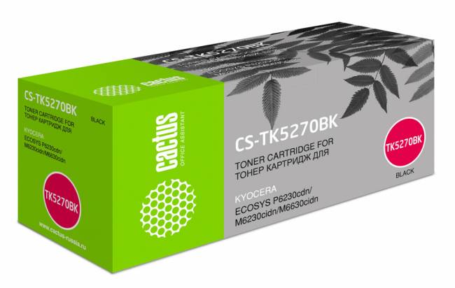 - Cactus CS-TK5270BK — для бизнеса и офиса