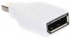 Переходник Mini DisplayPort(M) <--> DisplayPort (F) VCOM <CA805> VCOM Mini DisplayPort (m) - DisplayPort (f)