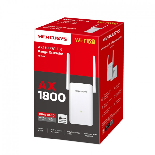 Усилитель Wi-Fi Mercusys ME70X