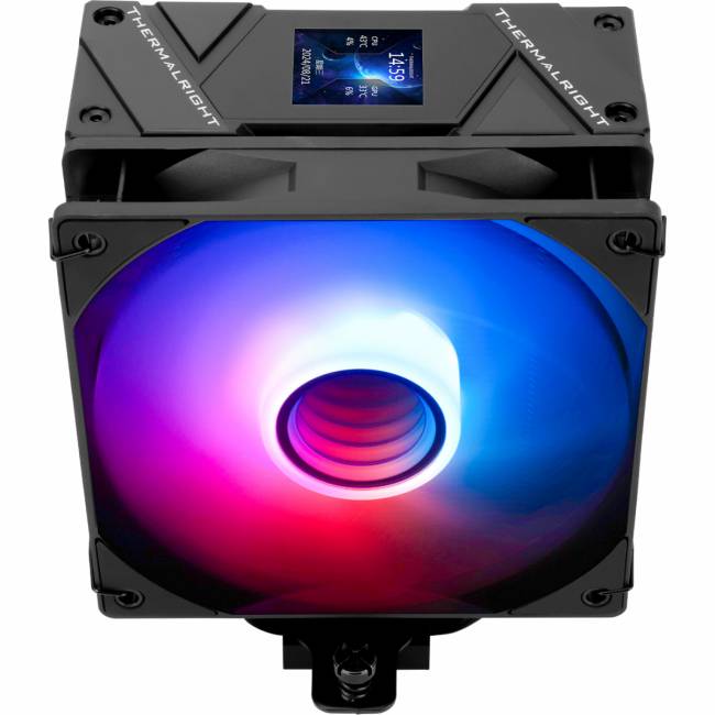 Кулер для процессора Thermalright AS120-V-BL-ARGB — для бизнеса и офиса Кулер для процессора Thermalright AS120-V-BL-ARGB — для бизнеса и офиса