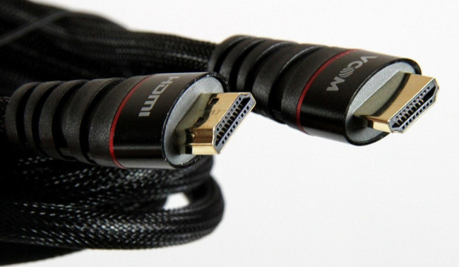 Кабель HDMI 19M/M ver. 2.0 черные коннекторы, 3m VCOM <CG526S-B-3M> Blister VCOM HDMI (m) - HDMI (m) 3м