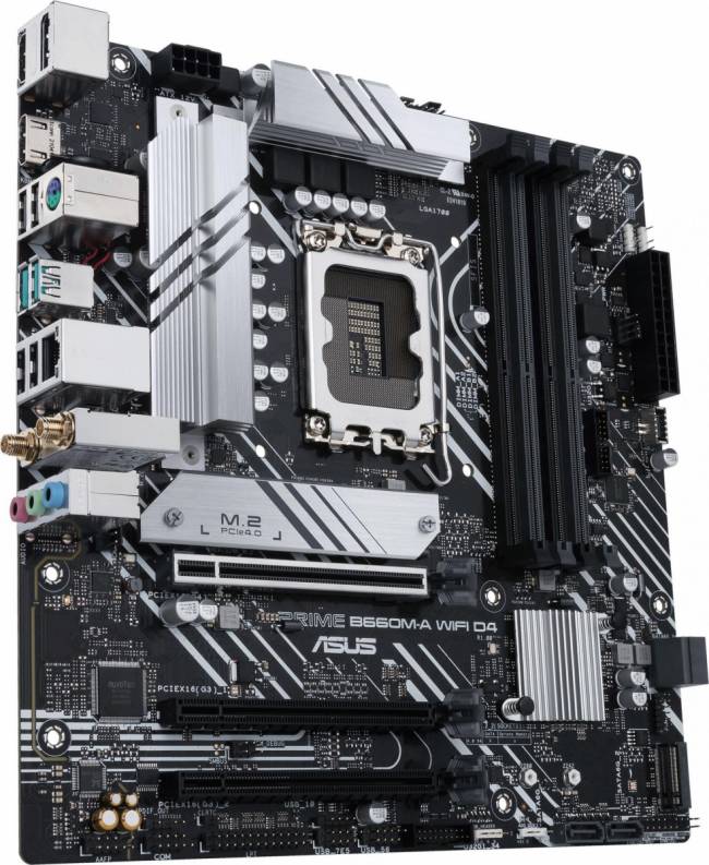 Материнская плата ASUS PRIME B660M-A WIFI D4 — для бизнеса и офиса Материнская плата ASUS PRIME B660M-A WIFI D4 — для бизнеса и офиса