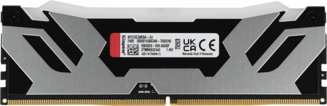 Память DDR5 24GB 7200MHz Kingston KF572C38RSA-24 — для бизнеса и офиса Память DDR5 24GB 7200MHz Kingston KF572C38RSA-24 — для бизнеса и офиса