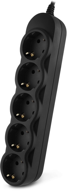 Удлинитель SVEN EX-I5 черный 1,8 м (вх.вилка IEC-320 (C14), вых. розетки 5? СЕЕ 7/4) Sven EX-I5 (1,8 м, 5 розеток) — для бизнеса и офиса