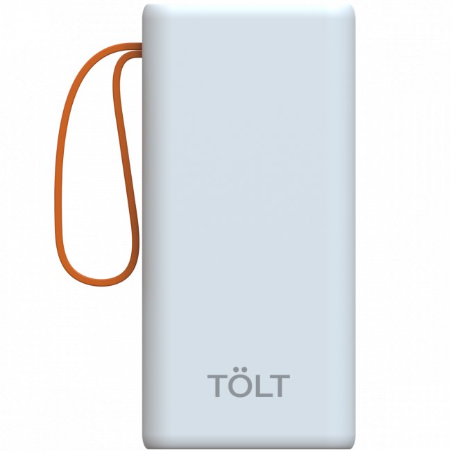 Портативный аккумулятор TOLT Lit KP303 White, 30000mAh, 22,5W, fast charging and PD, white, CCC TÖLT KP303 White — для бизнеса и офиса Портативный аккумулятор TOLT Lit KP303 White, 30000mAh, 22,5W, fast charging and PD, white, CCC TÖLT KP303 White — для бизнеса и офиса