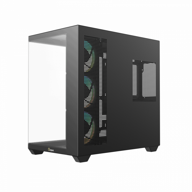 Корпус ПК без блока питания Ocypus Gamma C74 BK ARGB Black — для бизнеса и офиса