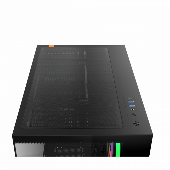 Корпус ПК без блока питания Ocypus Gamma C74 BK ARGB Black — для бизнеса и офиса