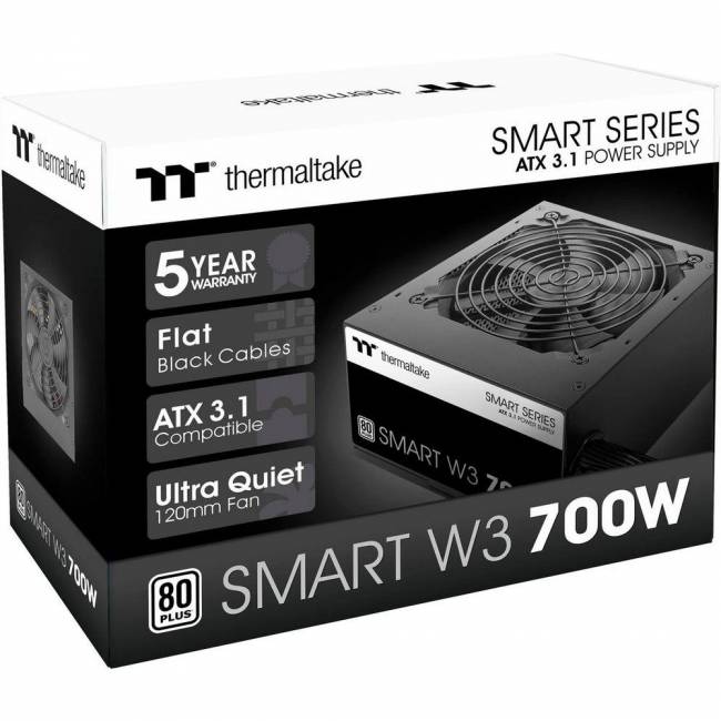 Блок питания Thermaltake PS-SPW-0700NNFAWE-1 — для бизнеса и офиса Блок питания Thermaltake PS-SPW-0700NNFAWE-1 — для бизнеса и офиса