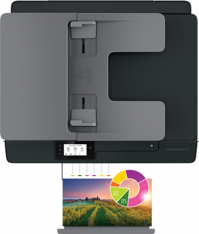 Струйное МФУ HP Smart Tank 530 AiO Printer