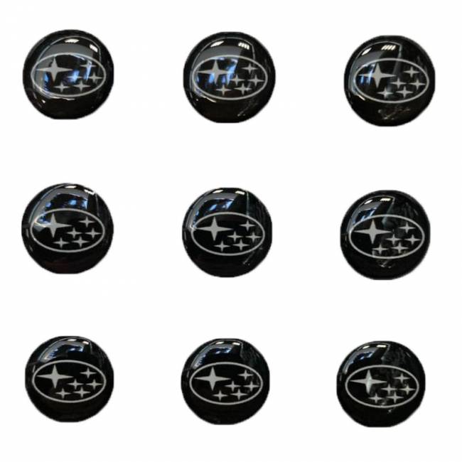 Логотип силиконовый 14 мм SUBARU — для бизнеса и офиса