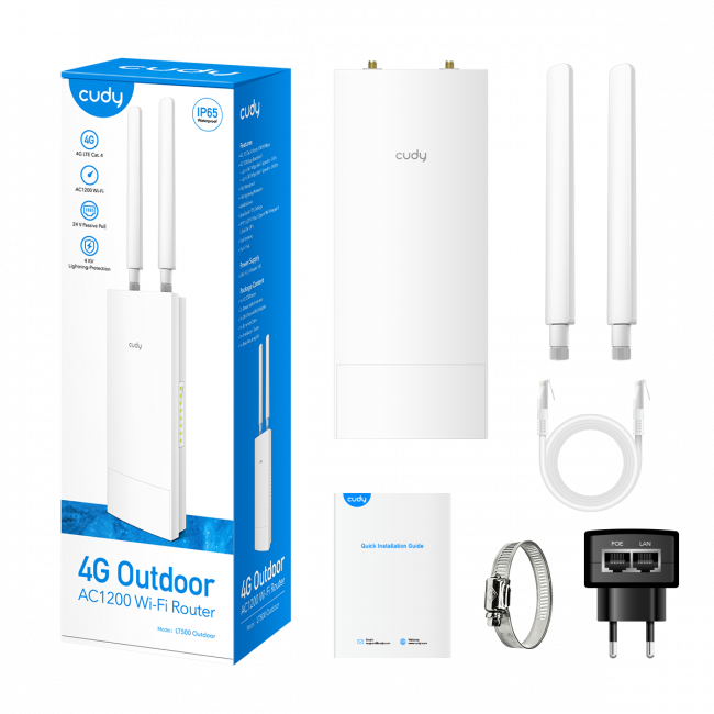 Точка доступа Cudy LT500 Outdoor — для бизнеса и офиса