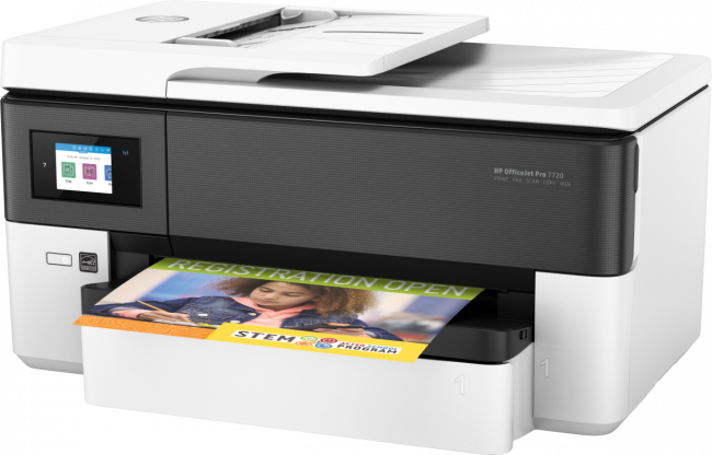 Струйное МФУ HP OfficeJet Pro 7720 Wide Format Prntr — для бизнеса и офиса Струйное МФУ HP OfficeJet Pro 7720 Wide Format Prntr — для бизнеса и офиса