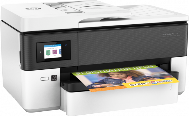 Струйное МФУ HP OfficeJet Pro 7720 Wide Format Prntr — для бизнеса и офиса Струйное МФУ HP OfficeJet Pro 7720 Wide Format Prntr — для бизнеса и офиса