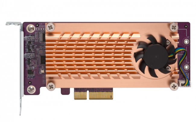 Плата расширения QNAP QM2-2S-220A — для бизнеса и офиса