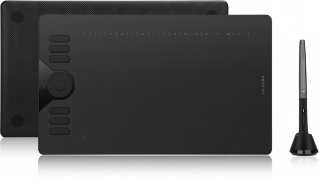 Графический планшет Huion HS610 Black — для бизнеса и офиса