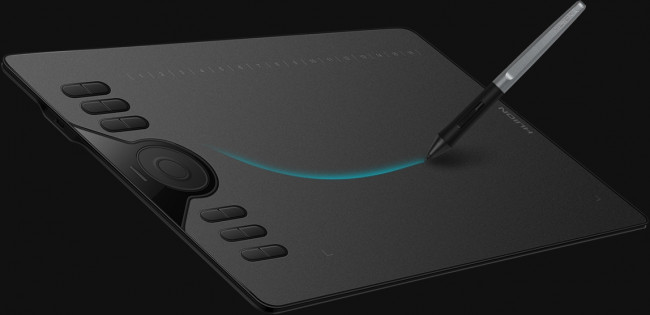 Графический планшет Huion HS610 Black — для бизнеса и офиса