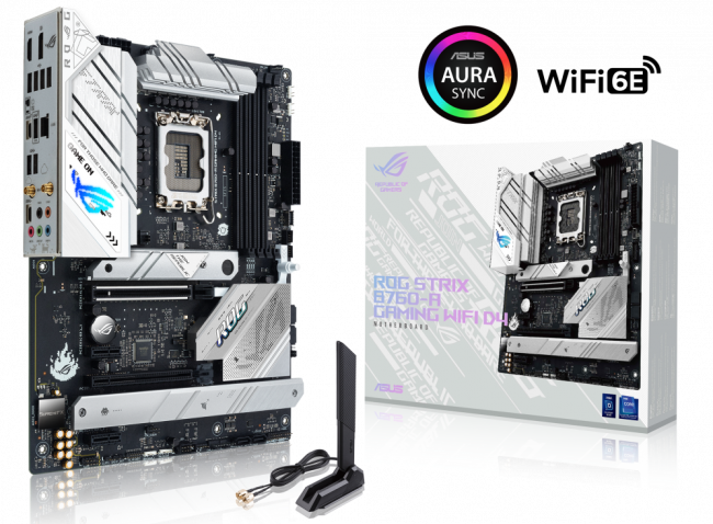 Материнская плата ASUS ROG STRIX B760-A GAMING WIFI D4 — для бизнеса и офиса Материнская плата ASUS ROG STRIX B760-A GAMING WIFI D4 — для бизнеса и офиса