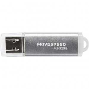 USB2.0 32GB Move Speed M3 серебро Move Speed 32GB M3 (M3-32G)