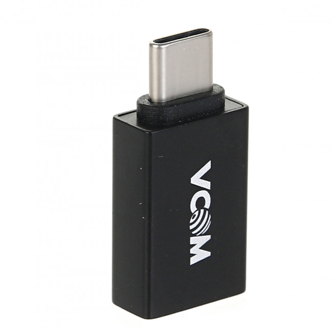 Переходник OTG USB 3.1 Type-C --> USB 3.0 Af (мет. корпус) VCOM <CA431M> VCOM OTG USB 3.1 Type-C — USB 3.0 Af