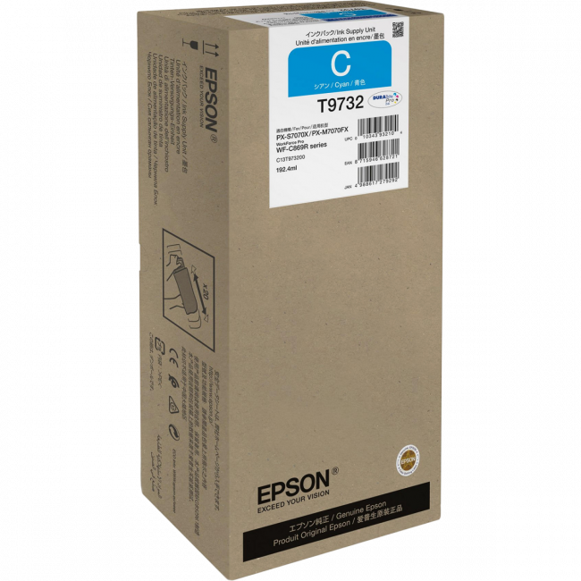 Картридж Epson T9732 (C13T97320N) — для бизнеса и офиса