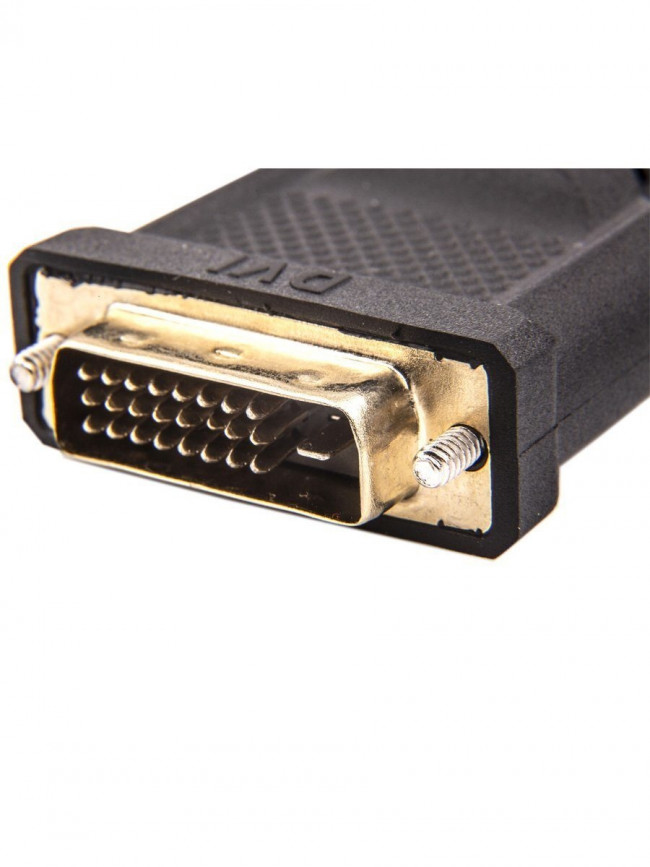 Кабель DVI (24+1) M/M  1.5m, 2 фильтра Aopen/Qust <ACG442GD-1.5M> VCOM DVI-D (m) - DVI-D (m) 1.5м — для бизнеса и офиса