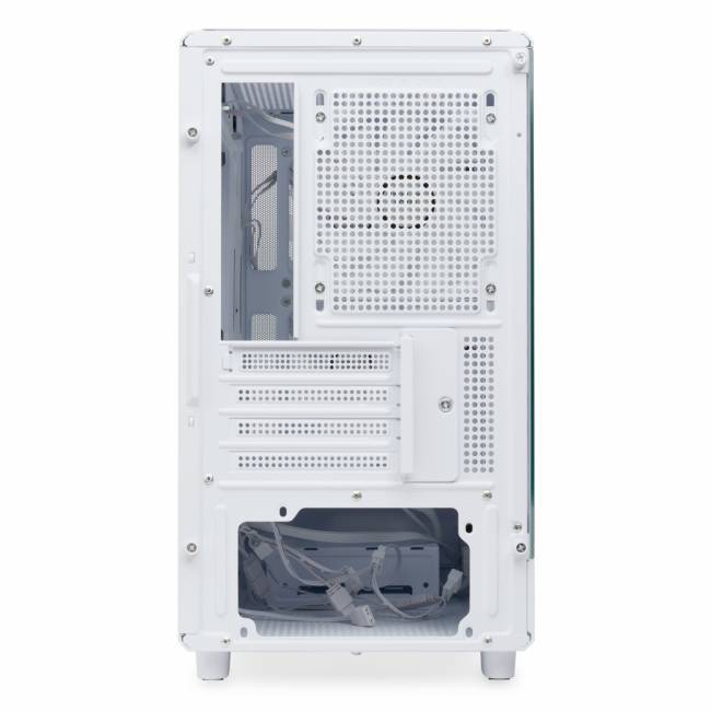 Корпус без блока питания HSPD M310-TGWH-ARGB — для бизнеса и офиса Корпус без блока питания HSPD M310-TGWH-ARGB — для бизнеса и офиса