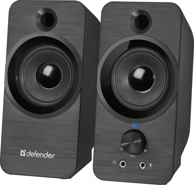 Defender Акустическая 2.0 система SPK-190 черный, 8 Вт, питание от USB Defender SPK-190