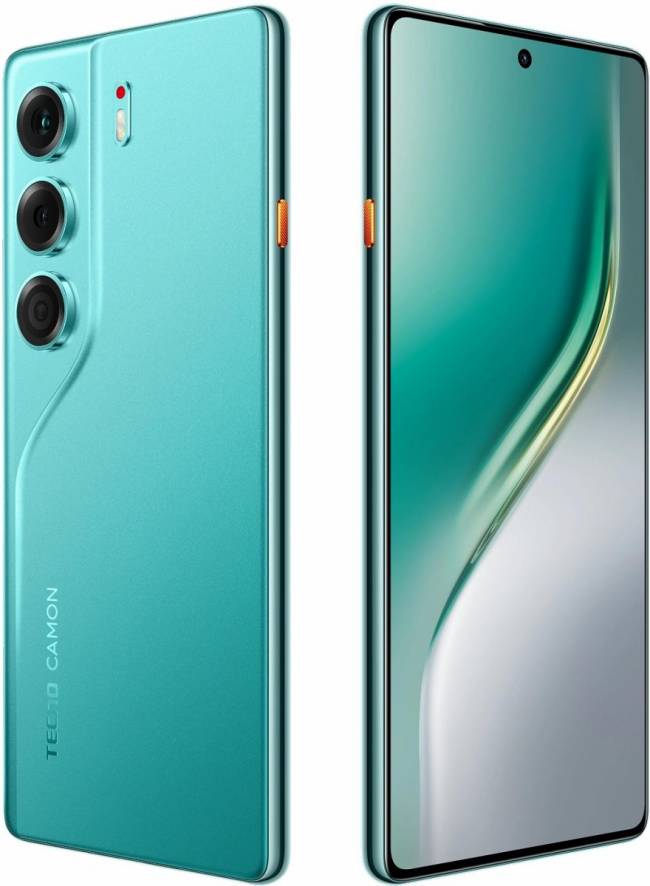 Смартфон TECNO CM5 256+8 EMERALD LAKE GREEN — для бизнеса и офиса
