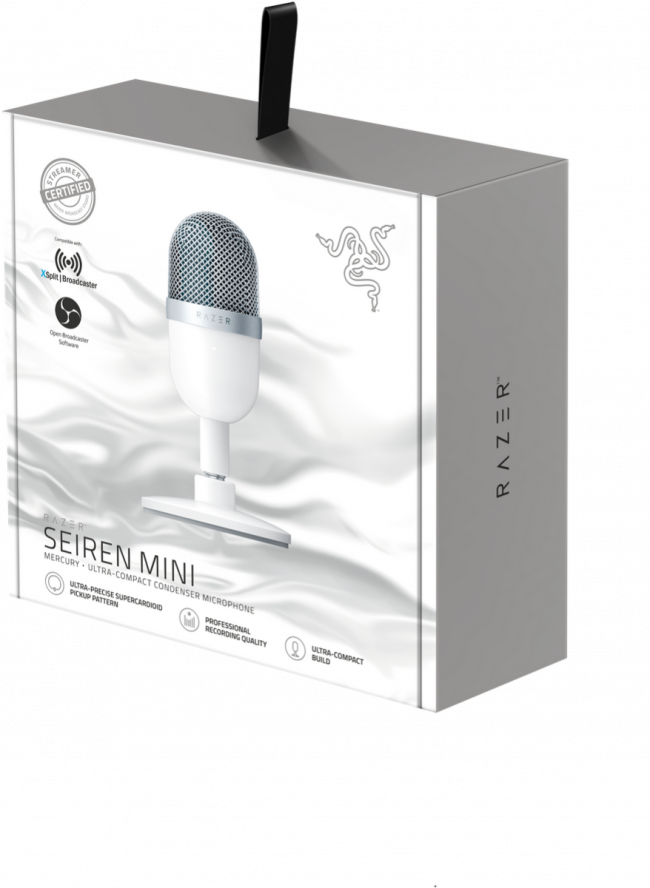 Микрофон Razer Seiren Mini Mercury Razer Seiren Mini — для бизнеса и офиса