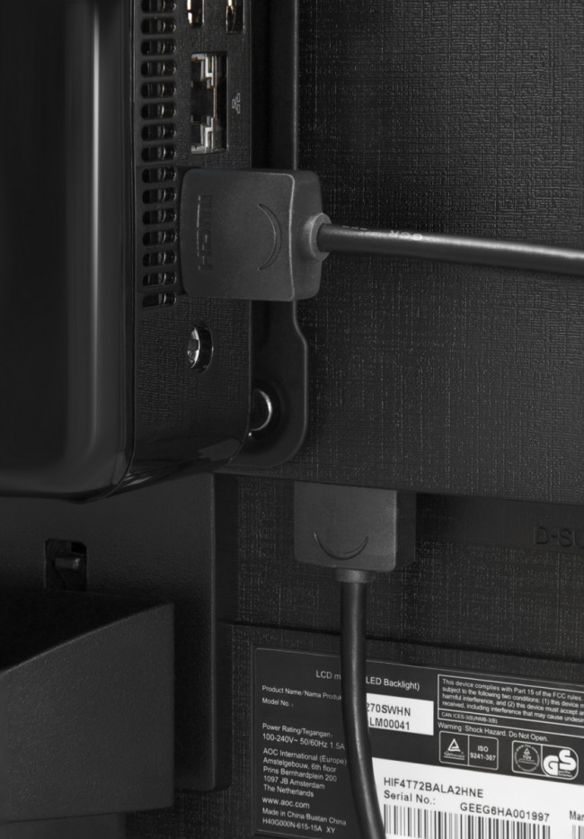 Greenconnect Кабель SLIM 0.3m HDMI 2.0, черный Slim, OD3.8mm, HDR 4:2:2, Ultra HD, 4K 60 fps 60Hz, 3D, AUDIO, 18.0 Гбит/с, 32/32 AWG, GCR-51591 Greenconnect HDMI (m) - HDMI (m) 0.3м — для бизнеса и офиса