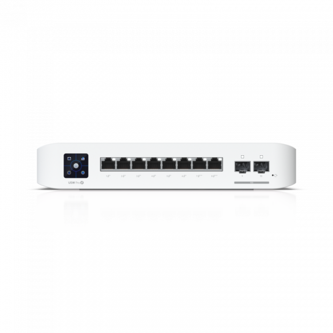 Коммутатор Ubiquiti USW-Pro-8-POE — для бизнеса и офиса Коммутатор Ubiquiti USW-Pro-8-POE — для бизнеса и офиса