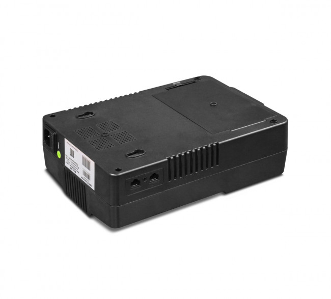 ИБП POWERMAN Brick 800, линейно-интерактивный, 800ВА, 480Вт,   3 евророзетки с резервным питанием, 3 евророзетки с фильтрацией, защита RJ45/RJ11, батарея 12В 9Ач 1 шт.,  293мм х 202мм х 93мм, 5.2 кг. Powerman Brick 800