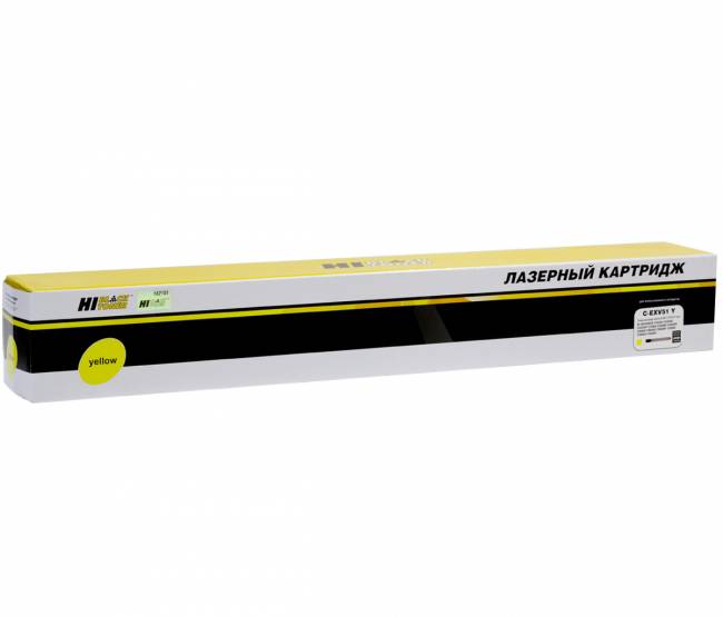 Тонер-картридж Hi-Black (HB-C-EXV51 Y) для Canon iR Advance C5535i/C5540i/C5550i/C5560i, Y, 60K — для бизнеса и офиса