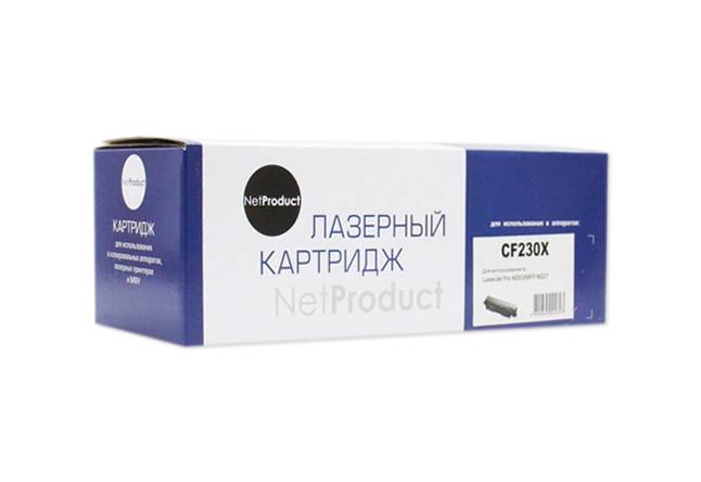 Тонер-картридж NetProduct (N-CF230X) для HP LJ Pro M203/MFP M227, 3,5K, без чипа — для бизнеса и офиса