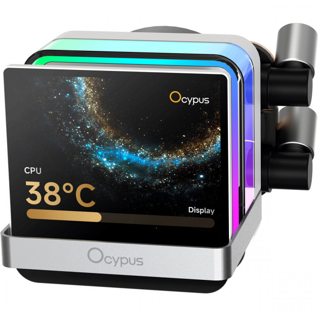 Система жидкостного охлаждения Ocypus Sigma-L24-WH2ANWL00P-GL White — для бизнеса и офиса