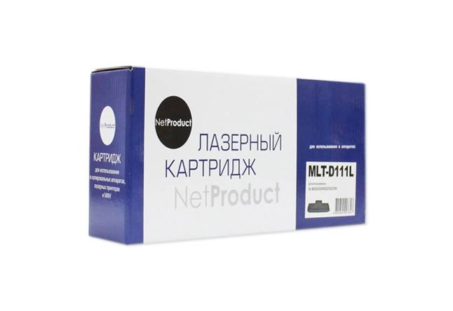 Картридж NetProduct (N-MLT-D111L) для Samsung SL-M2020/2020W/2070/2070W, 1,8K (новая прошивка) — для бизнеса и офиса