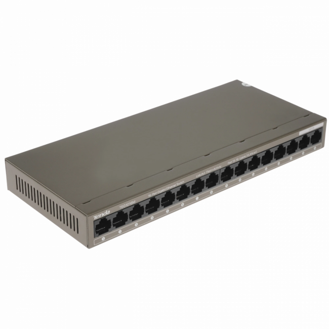 Коммутатор Tenda TEG1016M — для бизнеса и офиса