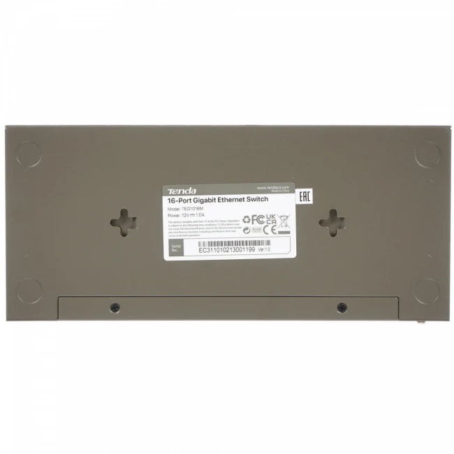 Коммутатор Tenda TEG1016M — для бизнеса и офиса