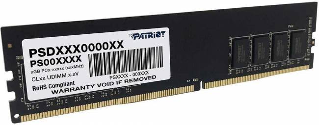 Память DDR4 16Gb 3200MHz Patriot PSD416G32002 — для бизнеса и офиса