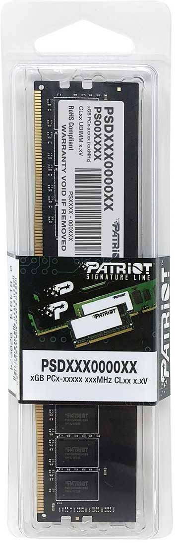 Память DDR4 16Gb 3200MHz Patriot PSD416G32002 — для бизнеса и офиса