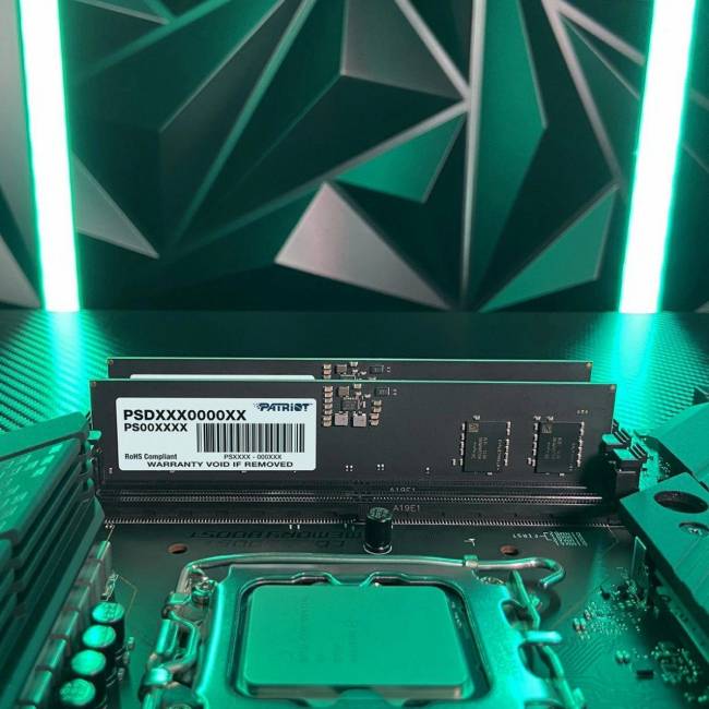 Память DDR5 2x16Gb 5600MHz Patriot PSD532G5600K — для бизнеса и офиса